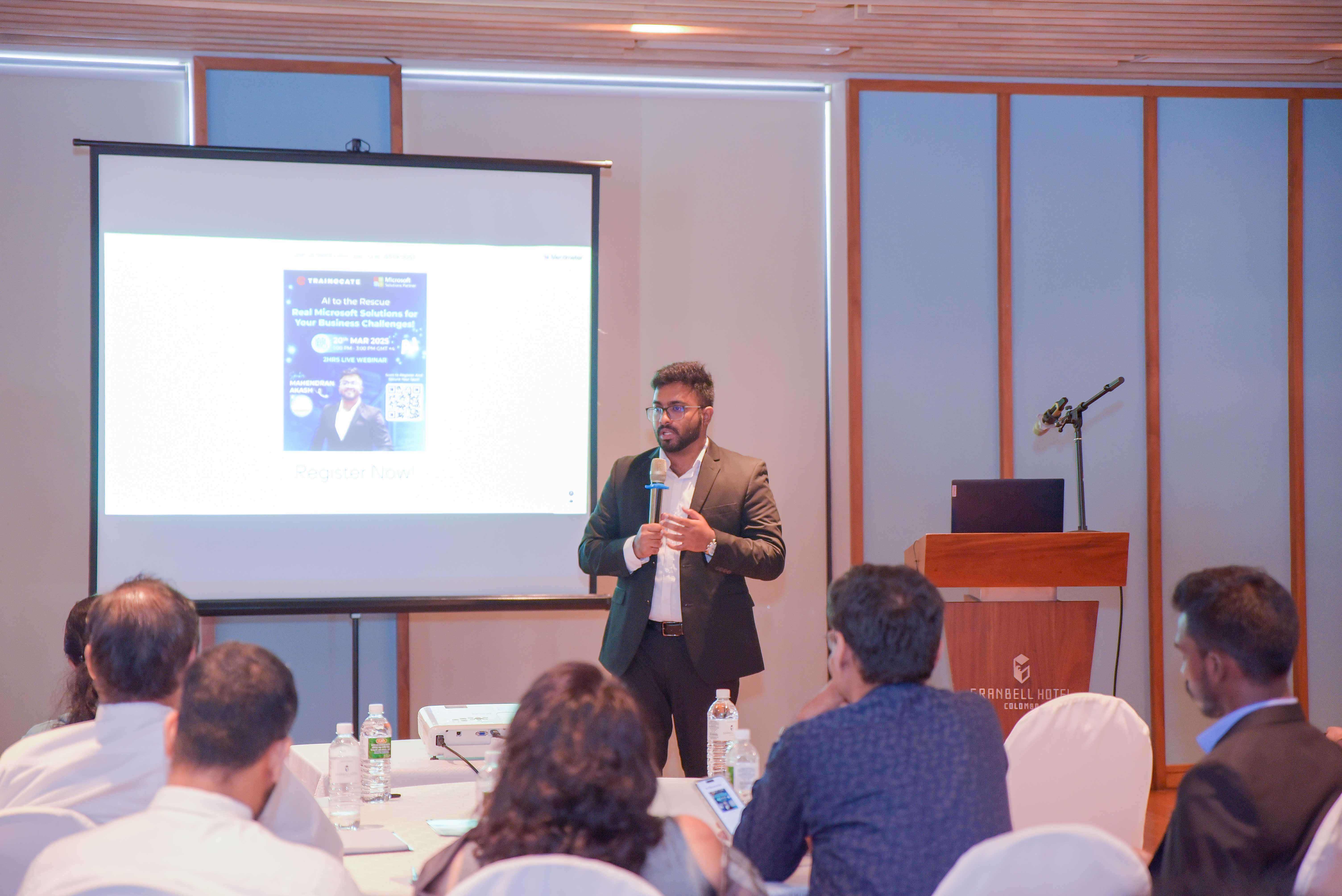 Mahendran Akash, Customer Success Manager at Trainocate