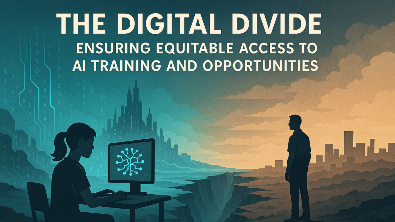 The Digital Divide: Ensuring Equitable Access to AI Training and Opportunities