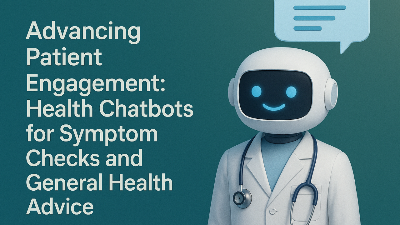 Advancing Patient Engagement: Health Chatbots for Symptom Checks and General Health Advice