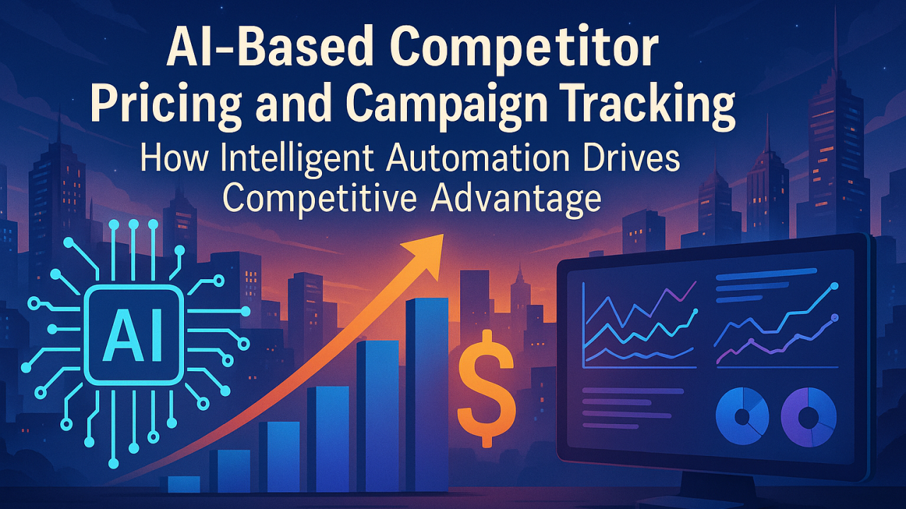 AI-Based Competitor Pricing and Campaign Tracking: How Intelligent Automation Drives Competitive Advantage