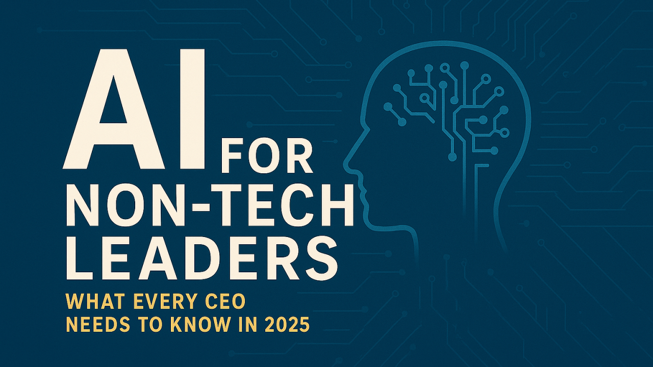 AI for Non-Tech Leaders: What Every CEO Needs to Know in 2025
