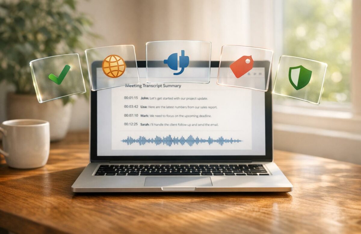 Top AI Tools for Real Time Transcription and Summarization